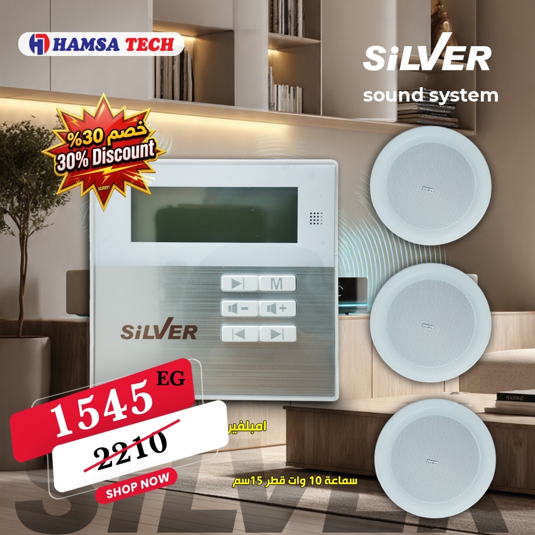Silver offer amplifier Z60C-C2 and 3 speaker of Z328H