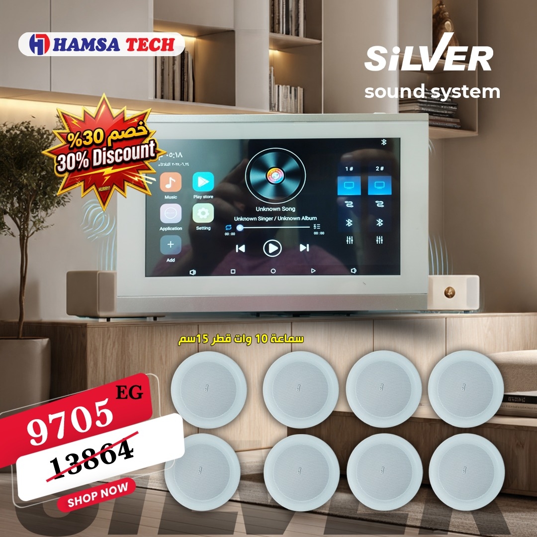 Silver offer amplifier Z700F and 8 speaker of Z328H