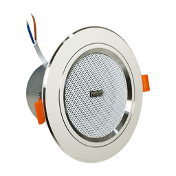 Z348B Silver Ceiling Speaker Front View