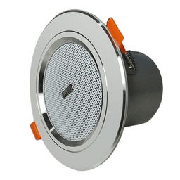 Z348B Silver Ceiling Speaker Side View