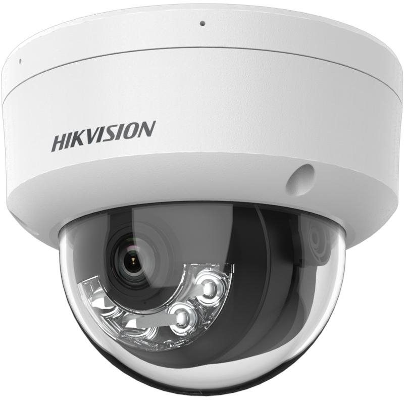 Hikvision 6 MP Smart Hybrid Light Fixed Dome Network Camera DS-2CD1163G2-LIU 2.8mm Hamsa Tech