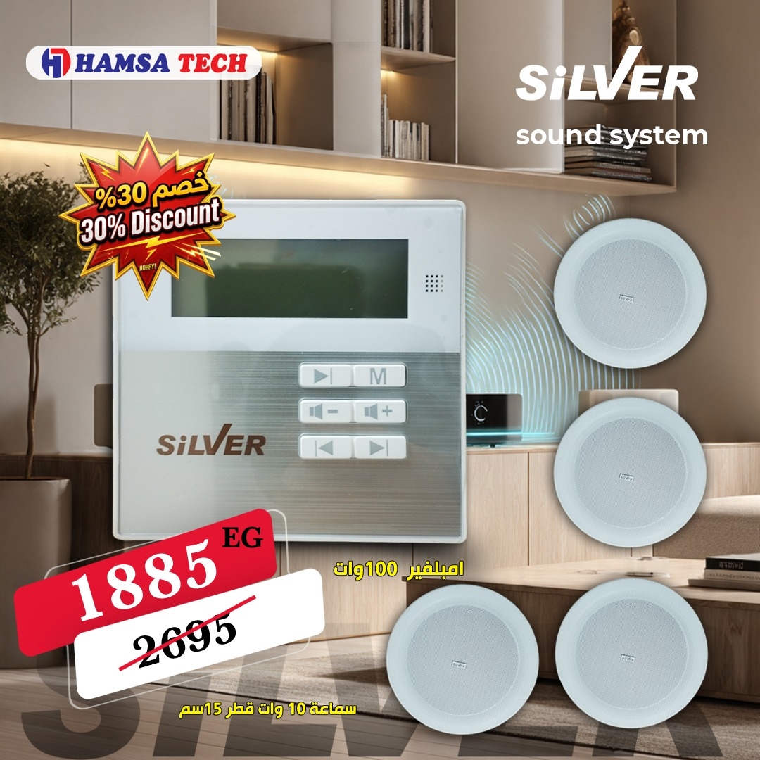 Silver offer amplifier Z60C-C4 and 4 speaker of Z328H